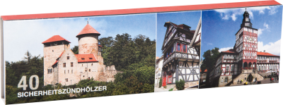Sicherheitszündhölzer extra lang 20 cm; 40 Stück
