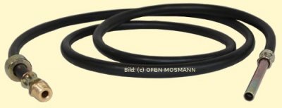 Heizöl-Tankanschluss Saugleitung einfach SLT 1,5m x 8mm x 3/8' Zoll AG