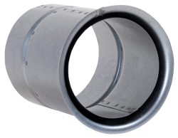 Wandfutter für Ofenrohre mit 0,6 mm Wandstärke im DN 130 mm - 17 cm Länge Wandfutter für Ofenrohre mit 0,6 mm Wandstärke im DN 130 mm - 17 cm Länge