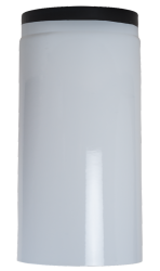 Ofenrohr DN 130 mm weiß emailliert 0,50 m Länge hq Ofenrohr DN 130 mm weiß emailliert 0,50 m Länge hq