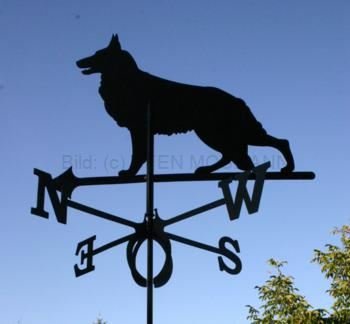 Wetterfahne Motiv Hund Format: klein
