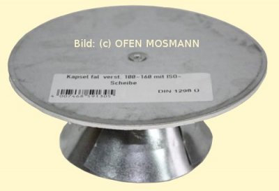 Wandkapsel verstellbar von DN 100 mm bis 165 mm, verzinkt