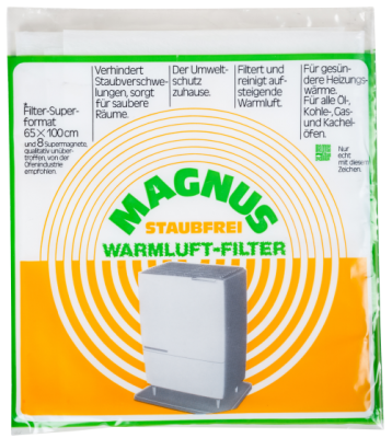 Magnus-staubfrei-Warmluftfilter