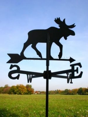 Wetterfahne Motiv Elch Format: groß