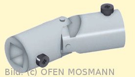 CB Kreuzgelenk für Vierkantstab 8 x mm
