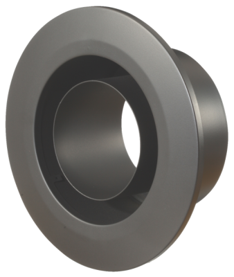 Wandfutter mit integrierter Rosette für doppelwandiges Ofenrohr Primus DN 150 mm