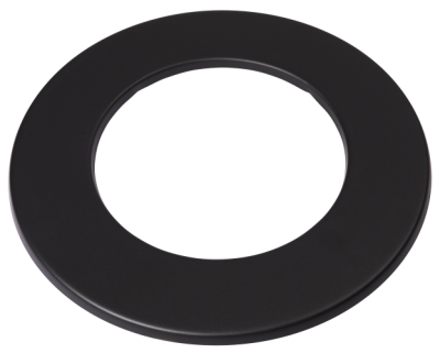 Ofenrohr Kaminofen DN 200 mm Wandrosette (5) schwarz #310