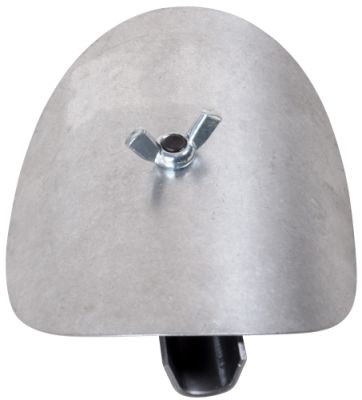 Ofenrohr Putztür für 2 mm Ofenrohre mit DN 130 mm