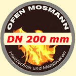 Ofenrohre DN 200 mm