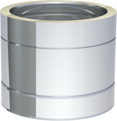 DW ECO 2.0 Edelstahlschornstein DN 200 mm Längenelement 0,25 m