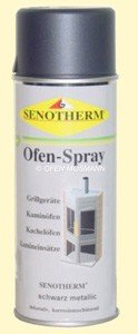 Senotherm Ofen-Lack-Spray 400 ml schwarz #310