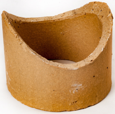 Schamotte-Sattelstück 140er (für DN 120 mm)