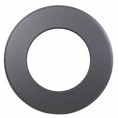 Doppelwandiges Ofenrohr Coltherm Wandrosette Abdeckung 8 cm schwarz #310
