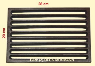 Ofenrost (Tafelrost) Breite 20 x Länge 28 cm