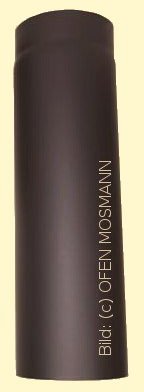Ofenrohr Kaminofen DN 150 mm 0,75 m Länge braun #847