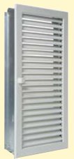 Lüftungsgitter Warmluft hochkant 23x35 weiß Lamellen verstellbar Marke CB-tec