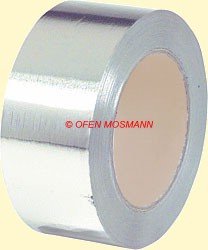 Aluflexrohr Aluminium Klebeband 5 cm Breite 10 m Länge