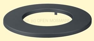 Doppelwandiges Ofenrohr Primus Wandrosette Abdeckung 6 cm schwarz #310
