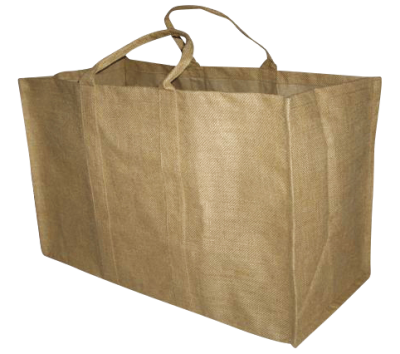 Tasche aus Jute - rechteckig