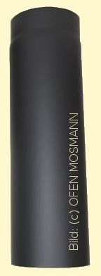 Ofenrohr Kaminofen DN 180 mm 0,15 m Länge schwarz #310