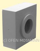 Ofenrohr Wanddurchführung 50 cm Wandstärke Rohrausschnitt DN 210 mm